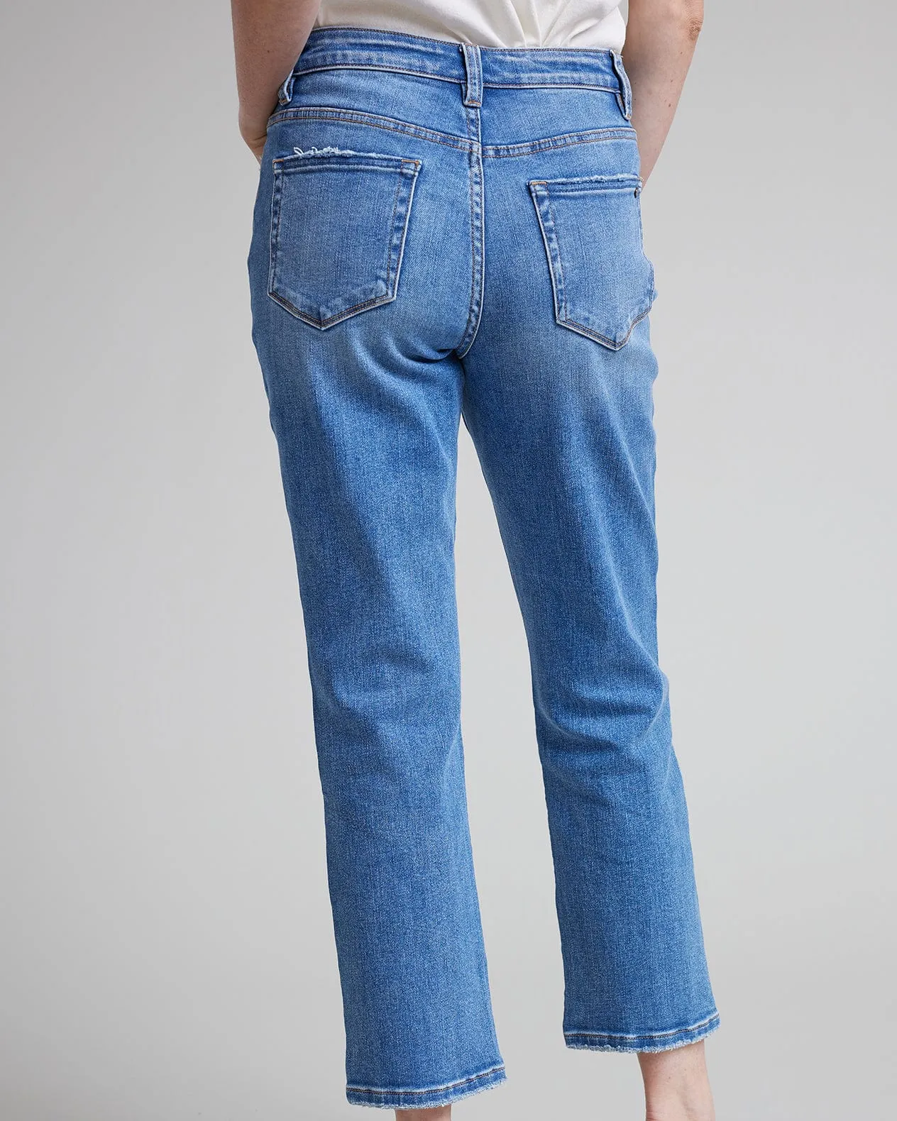 Boyfriend Criss Cross Crop