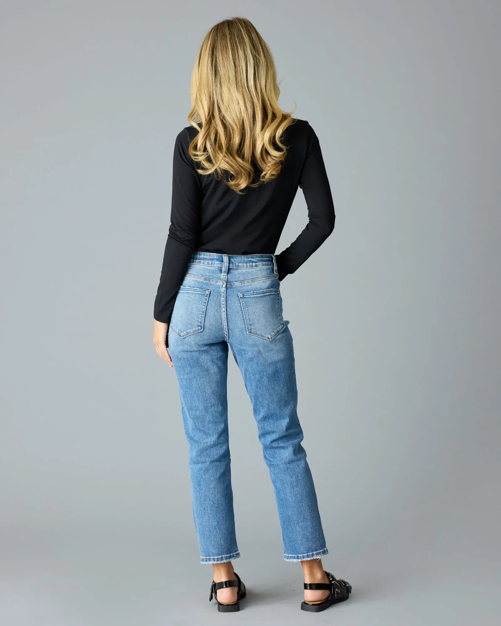 Boyfriend Criss Cross Crop