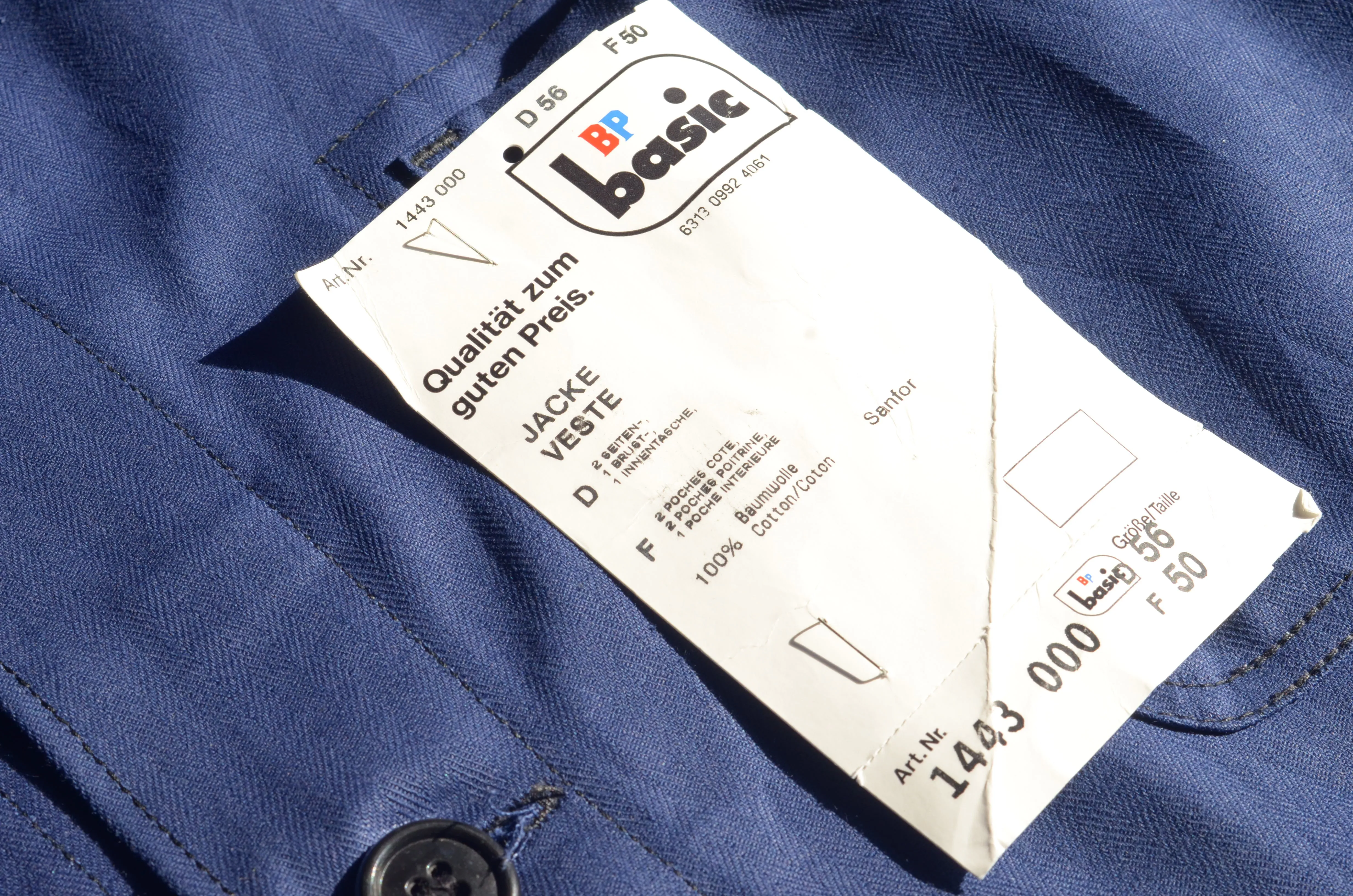BP - German HBT Work Jacket