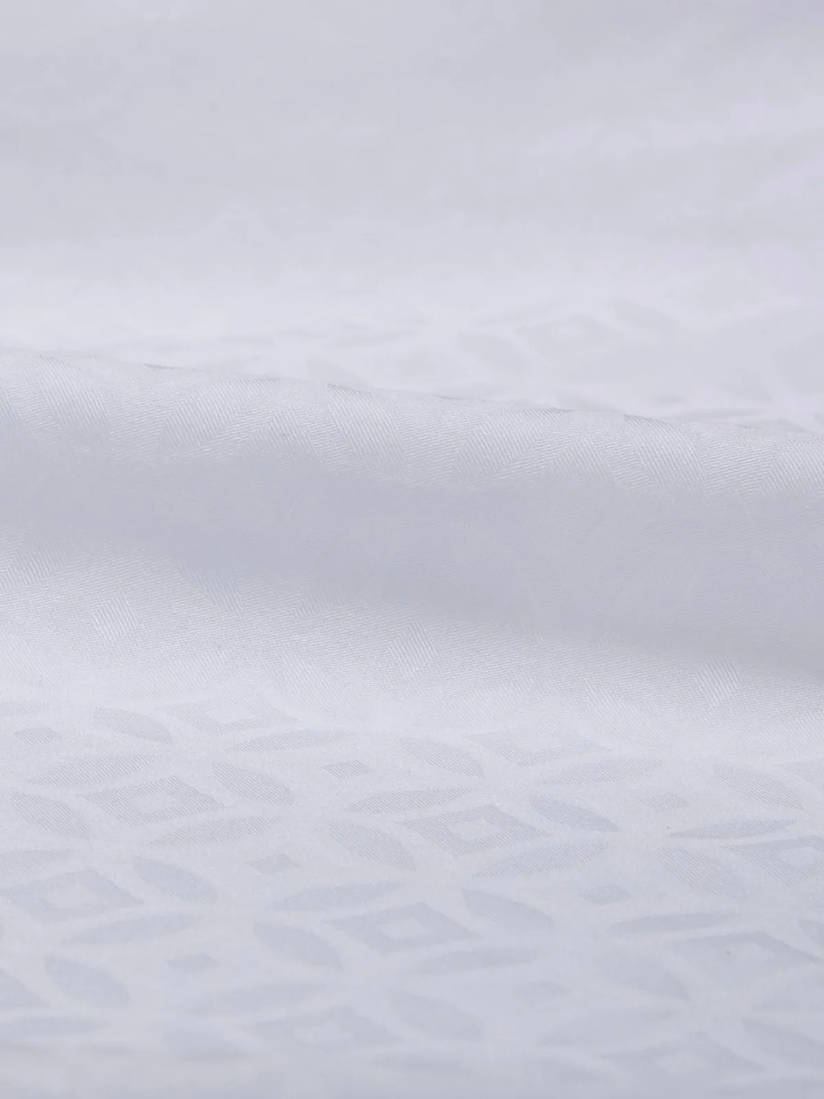 Bugatchi Woven Julian Long Sleeve Shirt - White