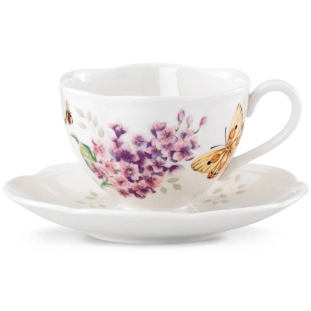 Butterfly Meadow Orange Sulphur Cup/Saucer