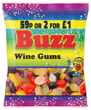 Buzz Sweets Wine Gums | Kids Bags