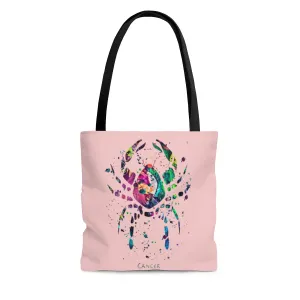 Cancer Zodiac Sign Tote Bag
