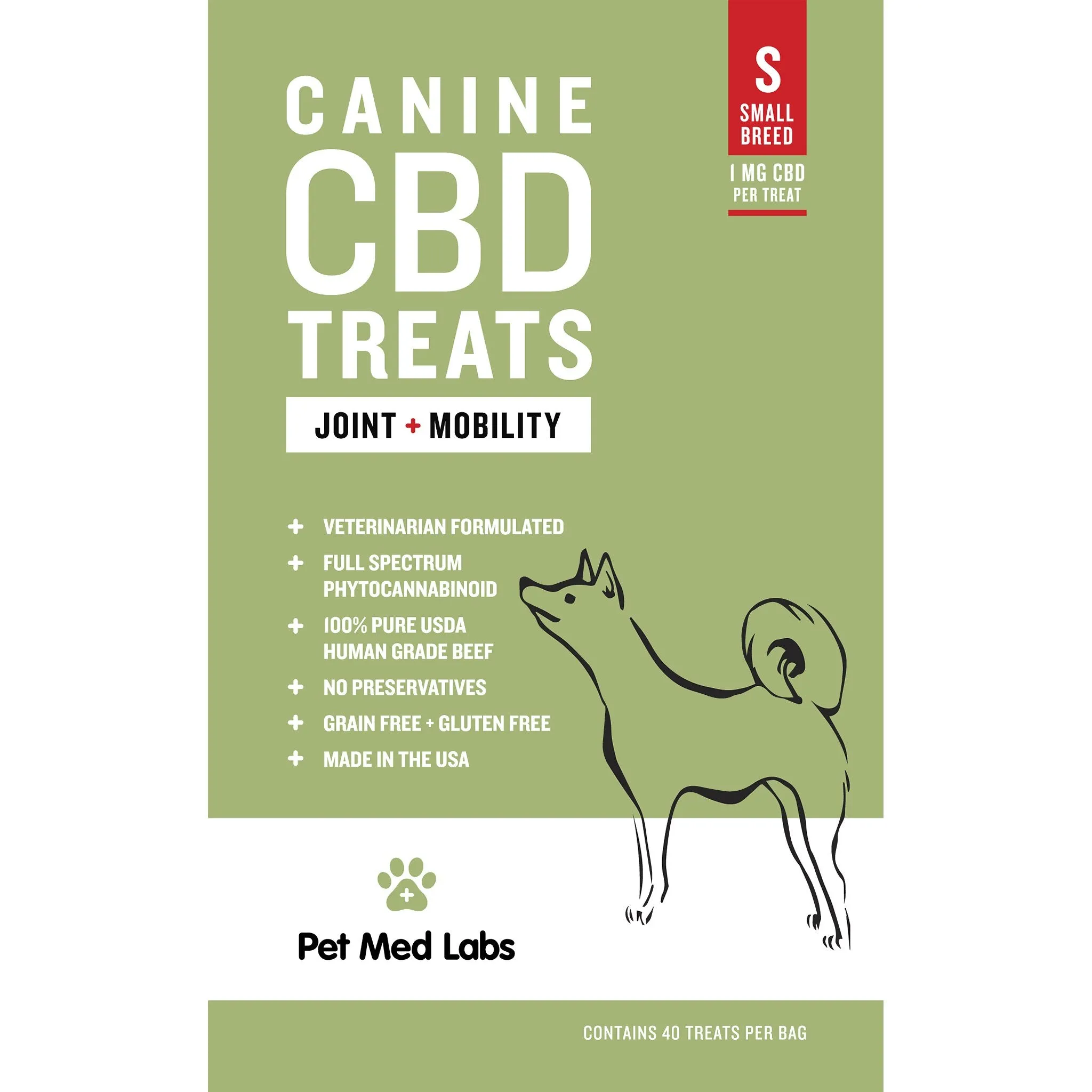 CANINE HEALTH   WELLNESS CBD TREATS: Small Breed