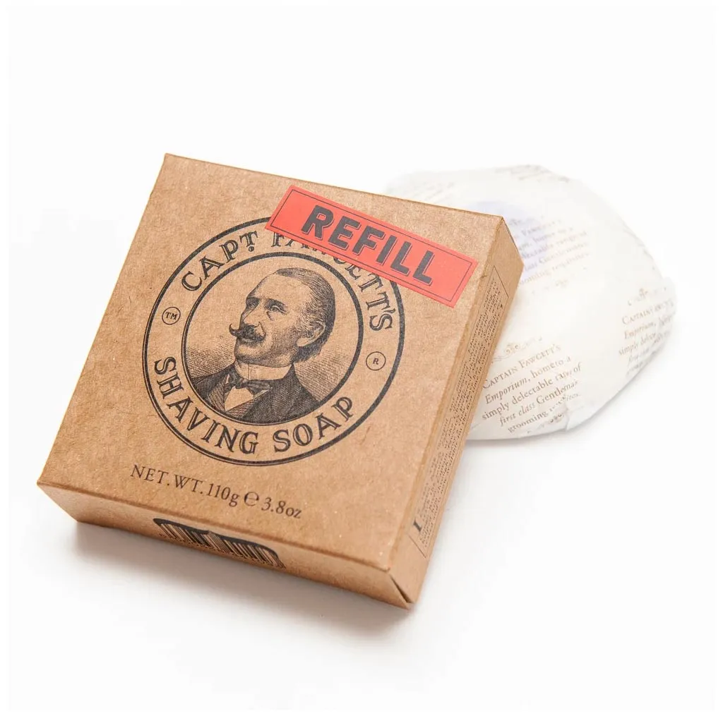 Captain Fawcett, Luxurious Shaving Soap - Refill (110g)