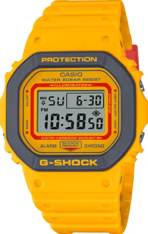 Casio G-Shock 5600 Series Classic "1994 DW-001" Retro Color Theme DW-5610Y-9