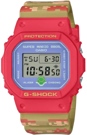 Casio G-Shock X Nintendo Super Mario Bros 5600 Series 40th Anniversary Model DW-5600SMB-4