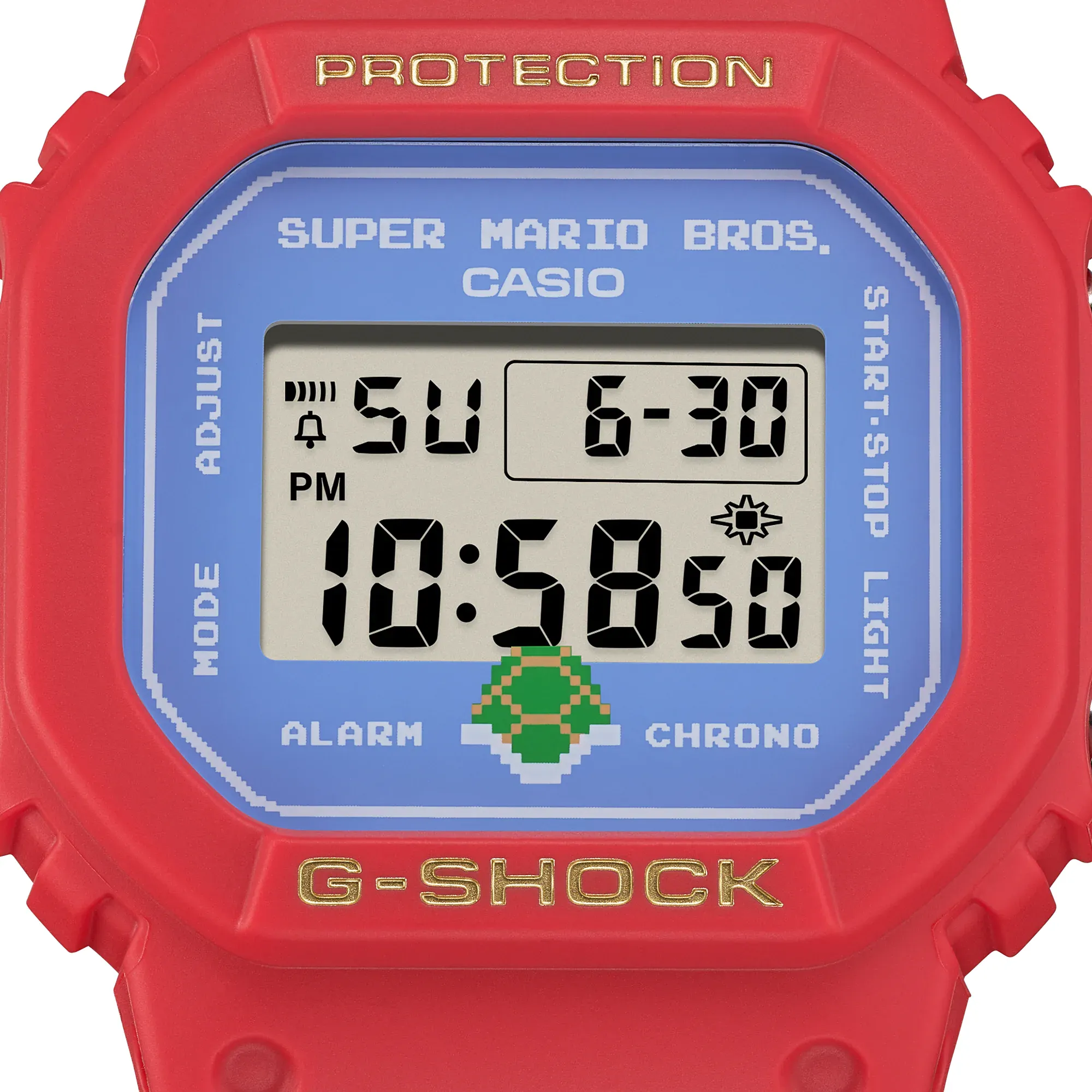 Casio G-Shock X Nintendo Super Mario Bros 5600 Series 40th Anniversary Model DW-5600SMB-4