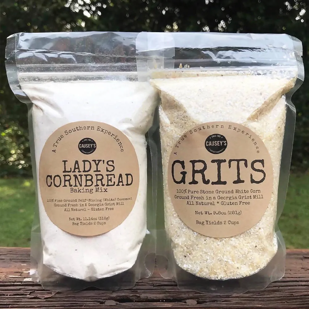 Causey's White Speckled Grits - 3 pack