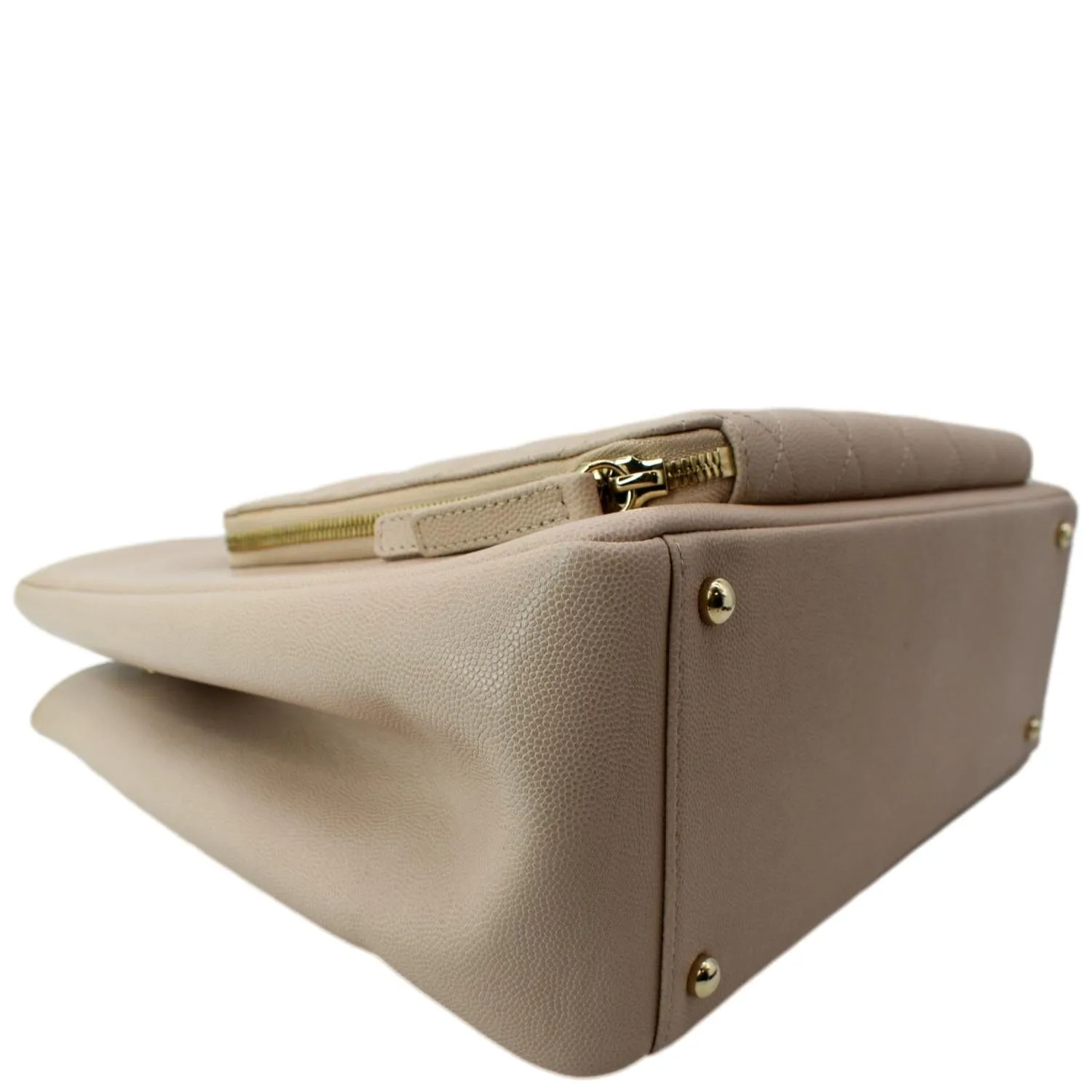 CHANEL Business Affinity Large Leather Shopping Tote Beige  - Hot Deals