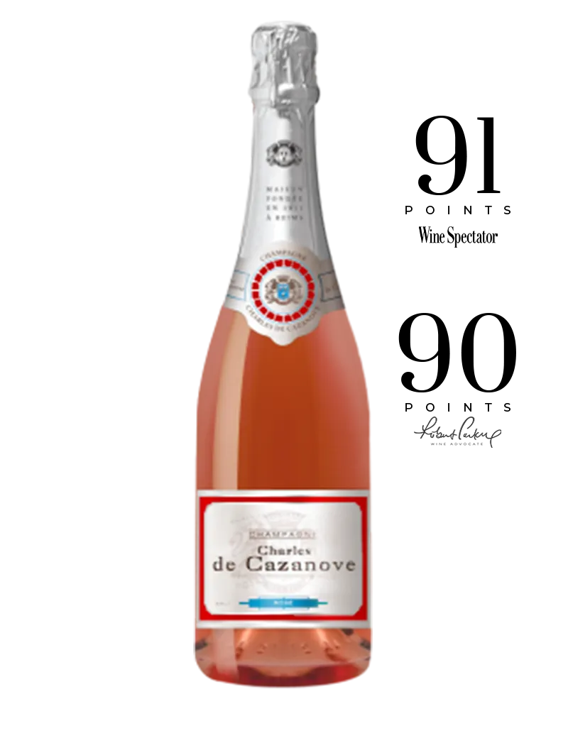 Charles De Cazanove Tradition Pere & Fils Brut Rose 750ml
