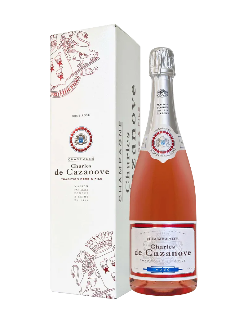 Charles De Cazanove Tradition Pere & Fils Brut Rose 750ml