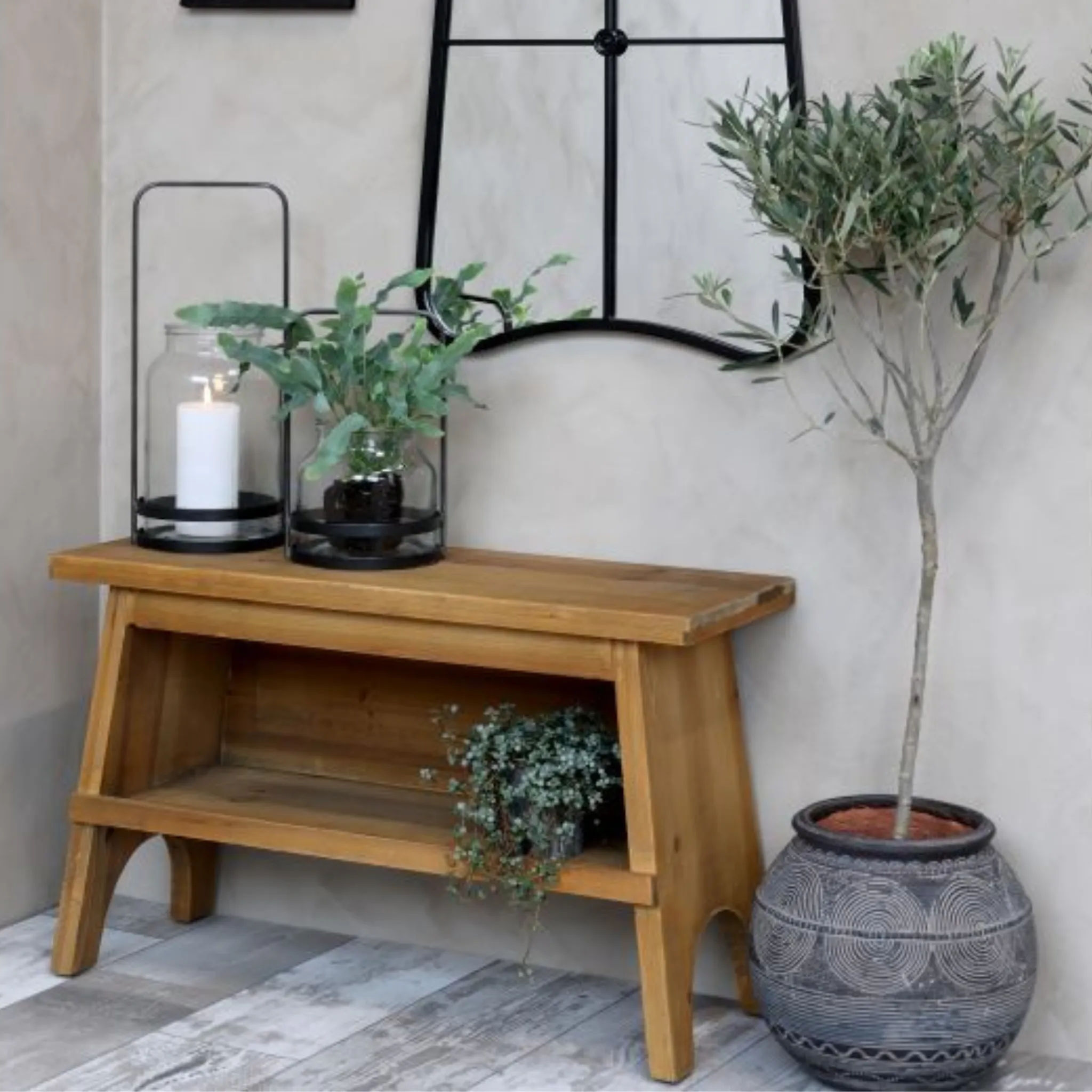 Chic Antique vase med mønster - Flere størrelser