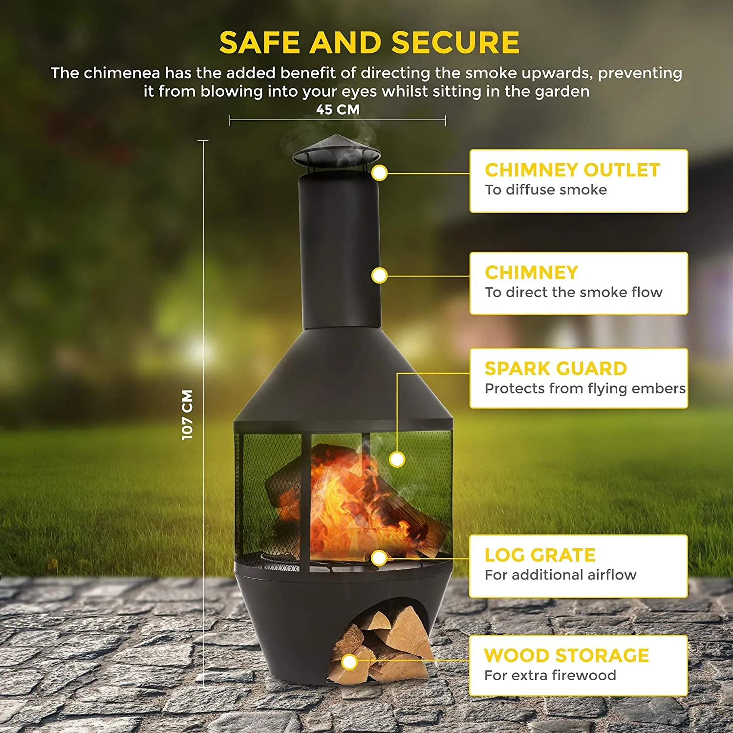 Chimenea Fire Pit