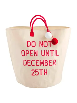 Christmas Tote Bag - Do Not Open