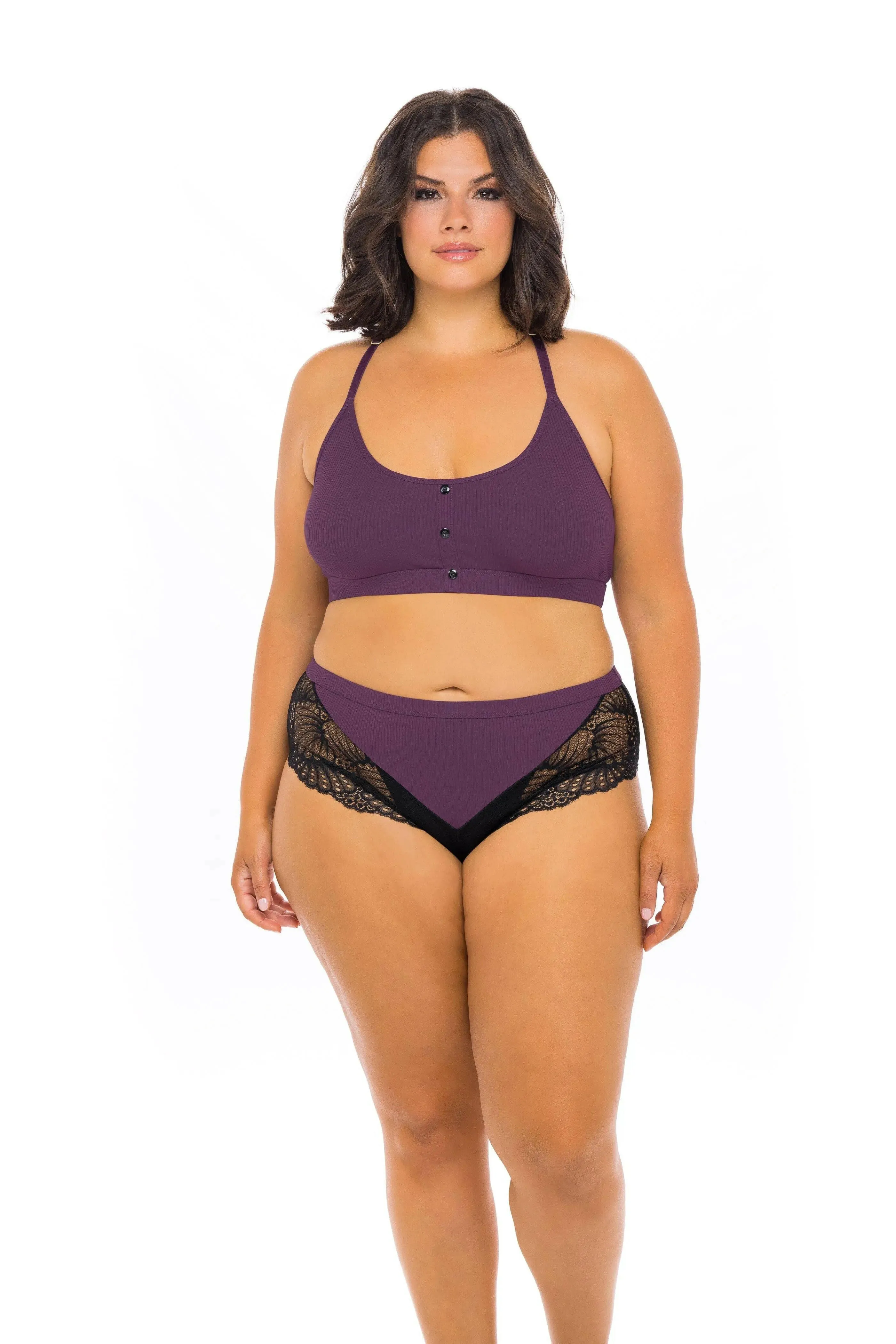 Claribel Bralette & Boyshort Set