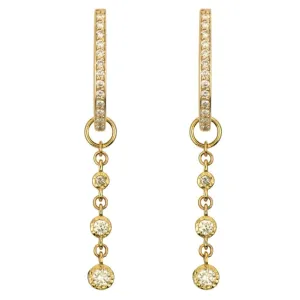 Classic Hammered Bezel Charms