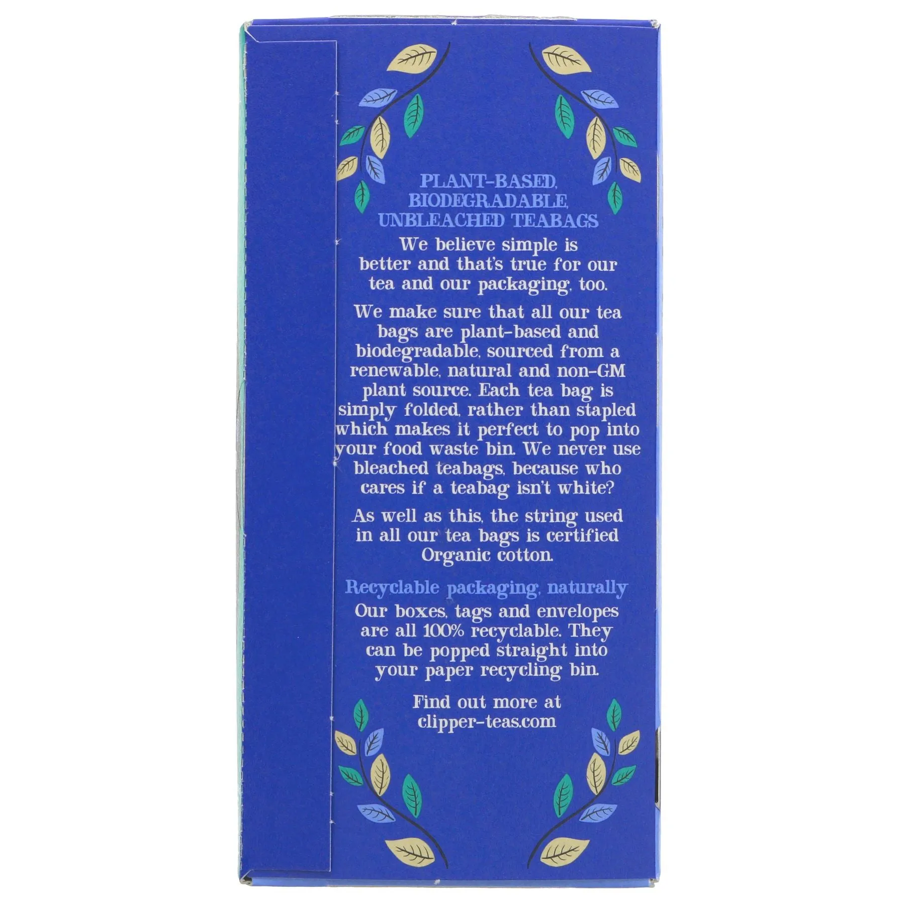 Clipper | Everyday Decaffeinated Tea - Envelope, String & Tagged | 25 bags