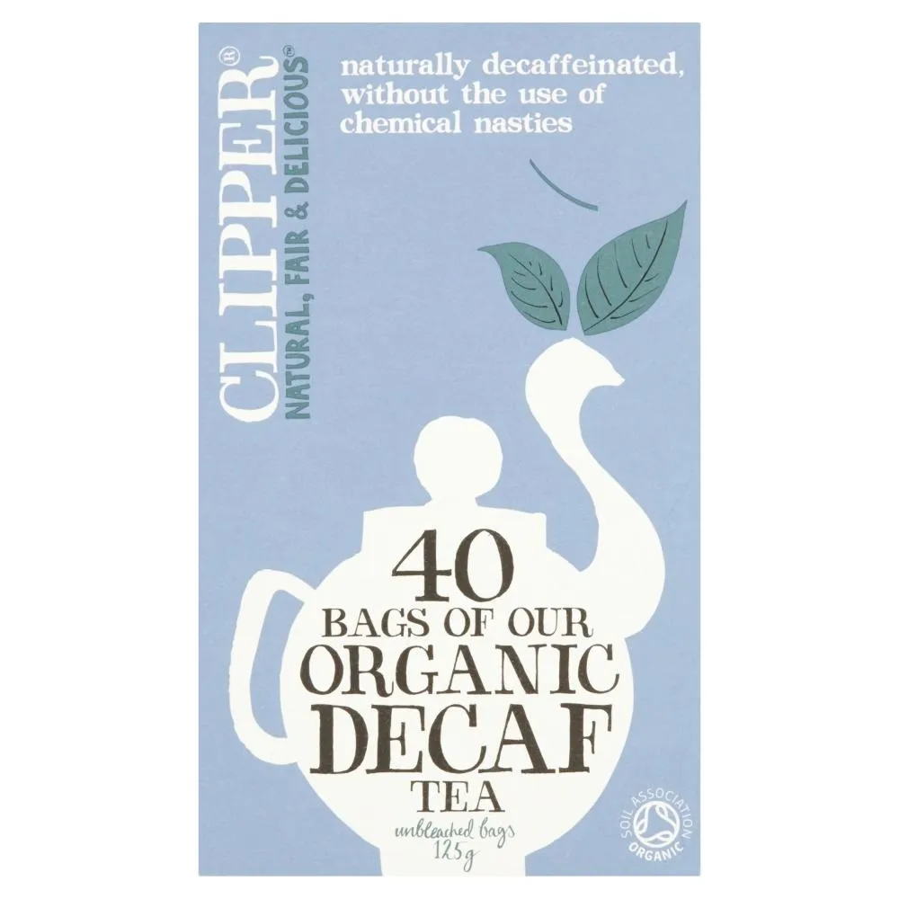 Clipper Fair Trade Everyday Decaf Tea (40 Bags)