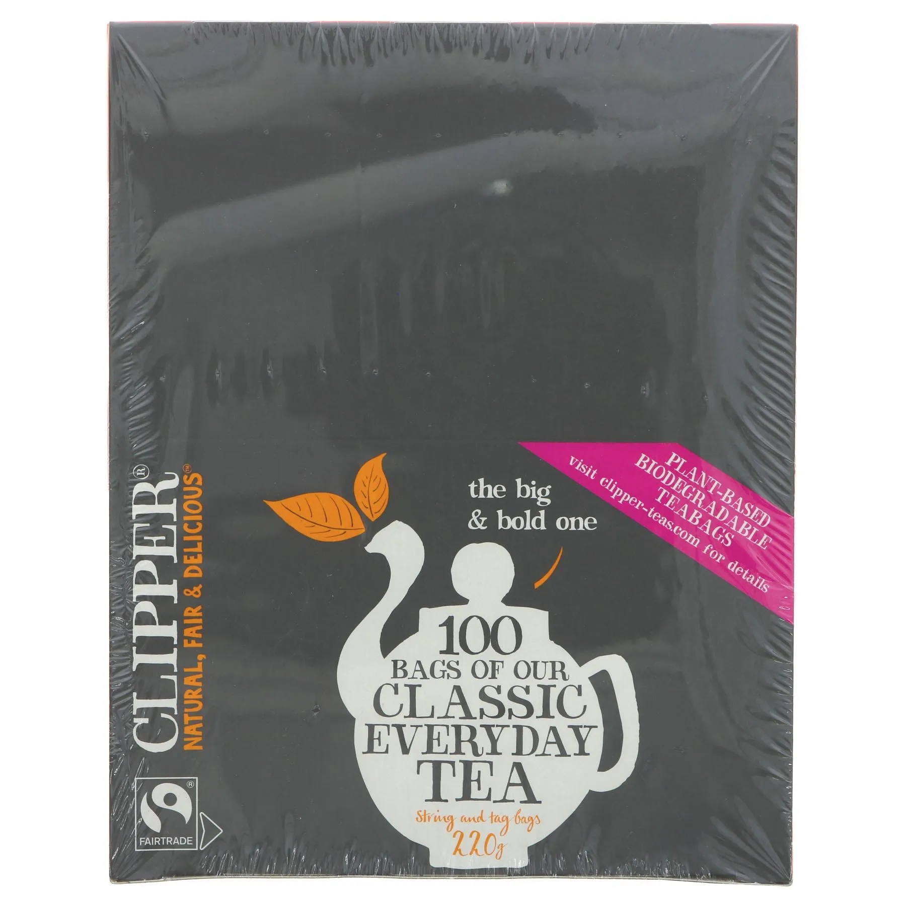 Clipper | Fairtrade Everyday - String and Tag | 100 bags