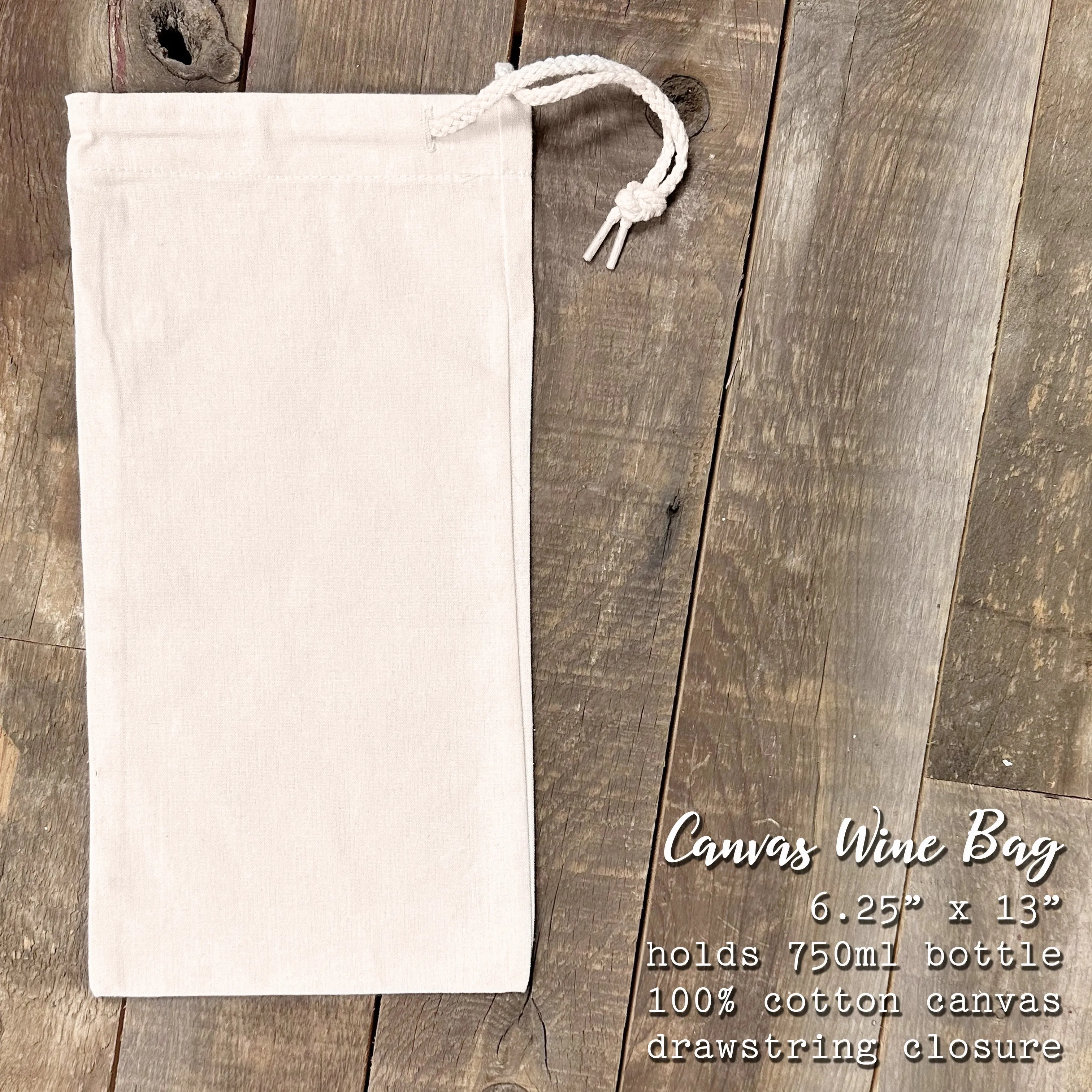 Clover Bird House - St. Patrick's Day Canvas Wine Bag