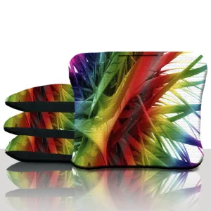 Color Web Cornhole Bags