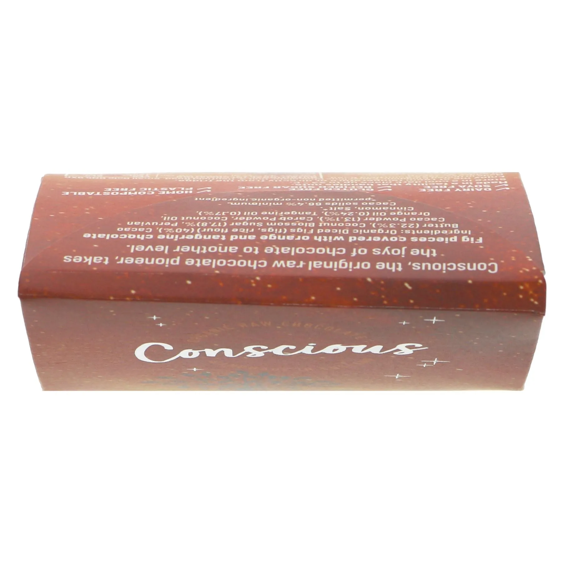 Conscious Chocolate | Chocolate Orange Coated Figs | 50g
