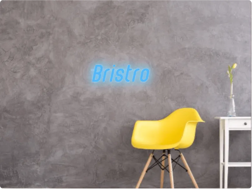 Custom text: Bristro