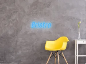 Custom text: Bristro