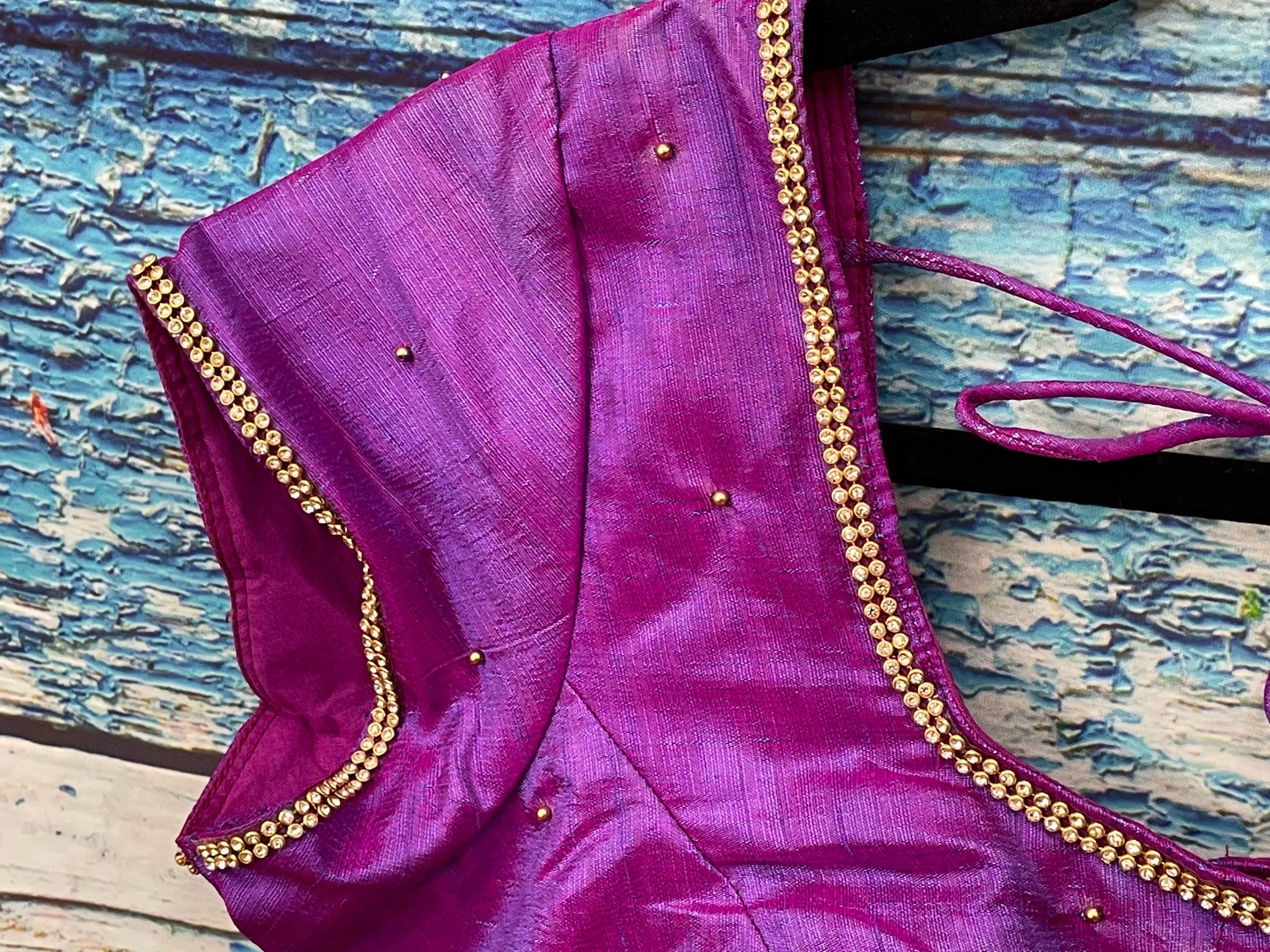 Cutch work designer blouse - Mirror work Blouse -Maggam work blouse - hand work blouse - Saree Blouse - black Saree Blouse - black Blouse