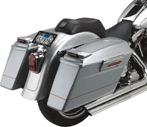 Cycle Visions CV-7200A Bagger-Tail for Softail - Black Bag Mounts