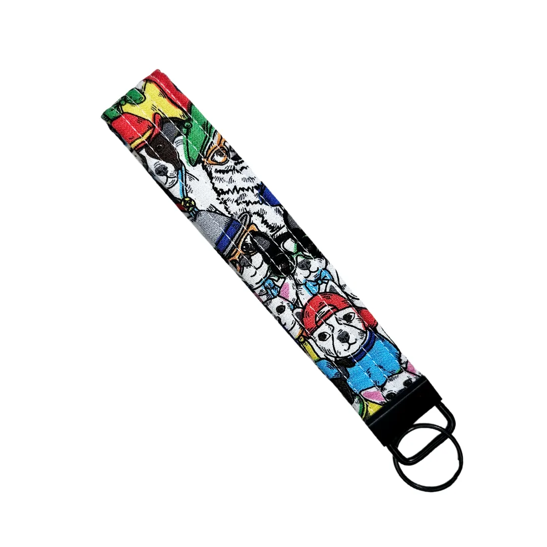 Dapper Dogs Key Fob