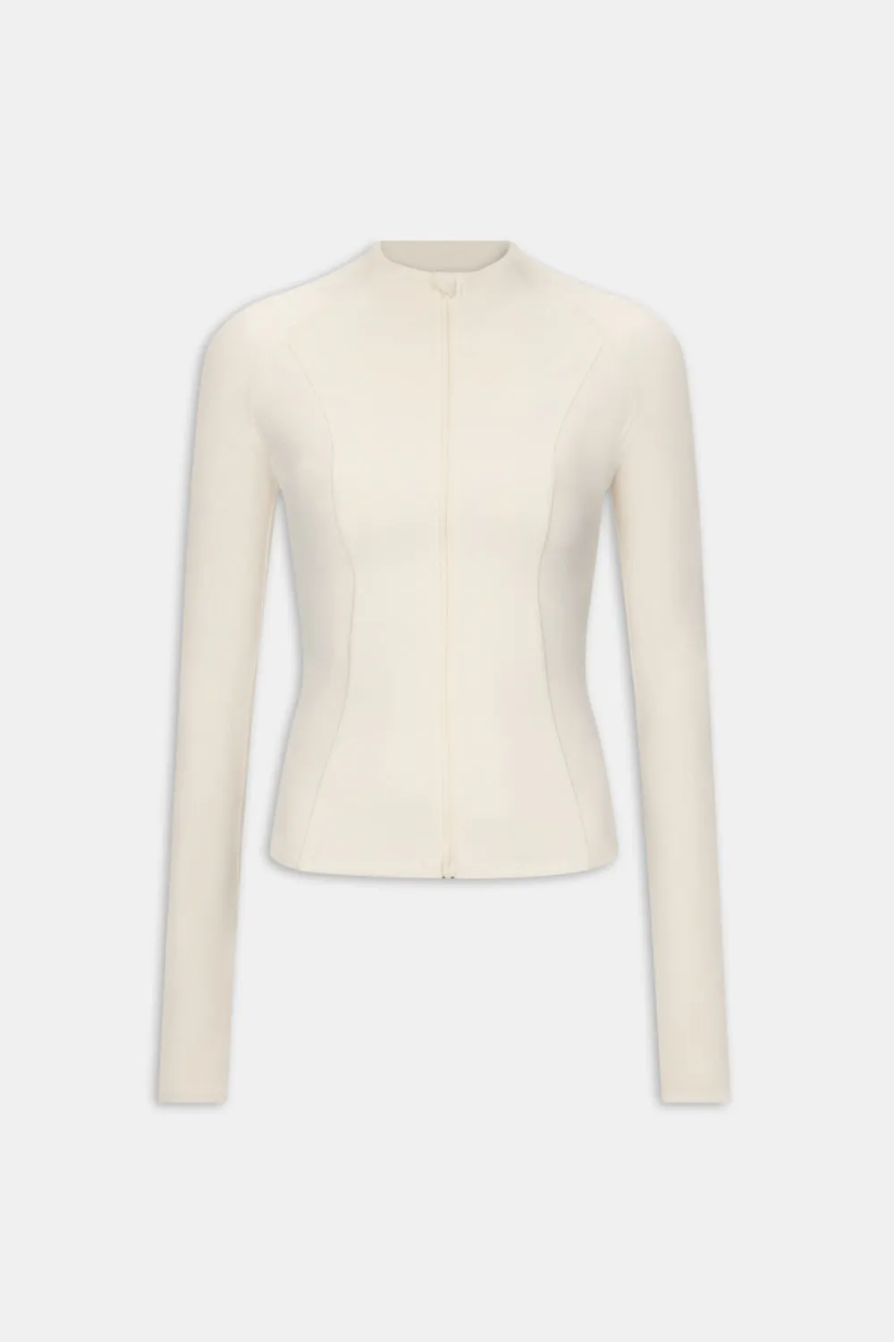 DAYFLEX ZIP THROUGH JACKET - BUTTERMILK
