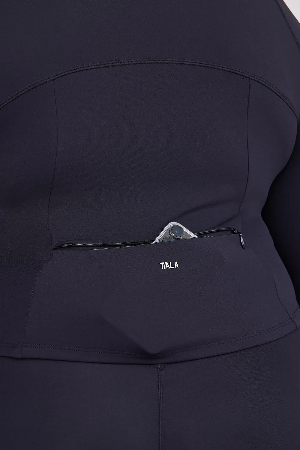 DAYFLEX ZIP THROUGH JACKET - SHADOW BLACK