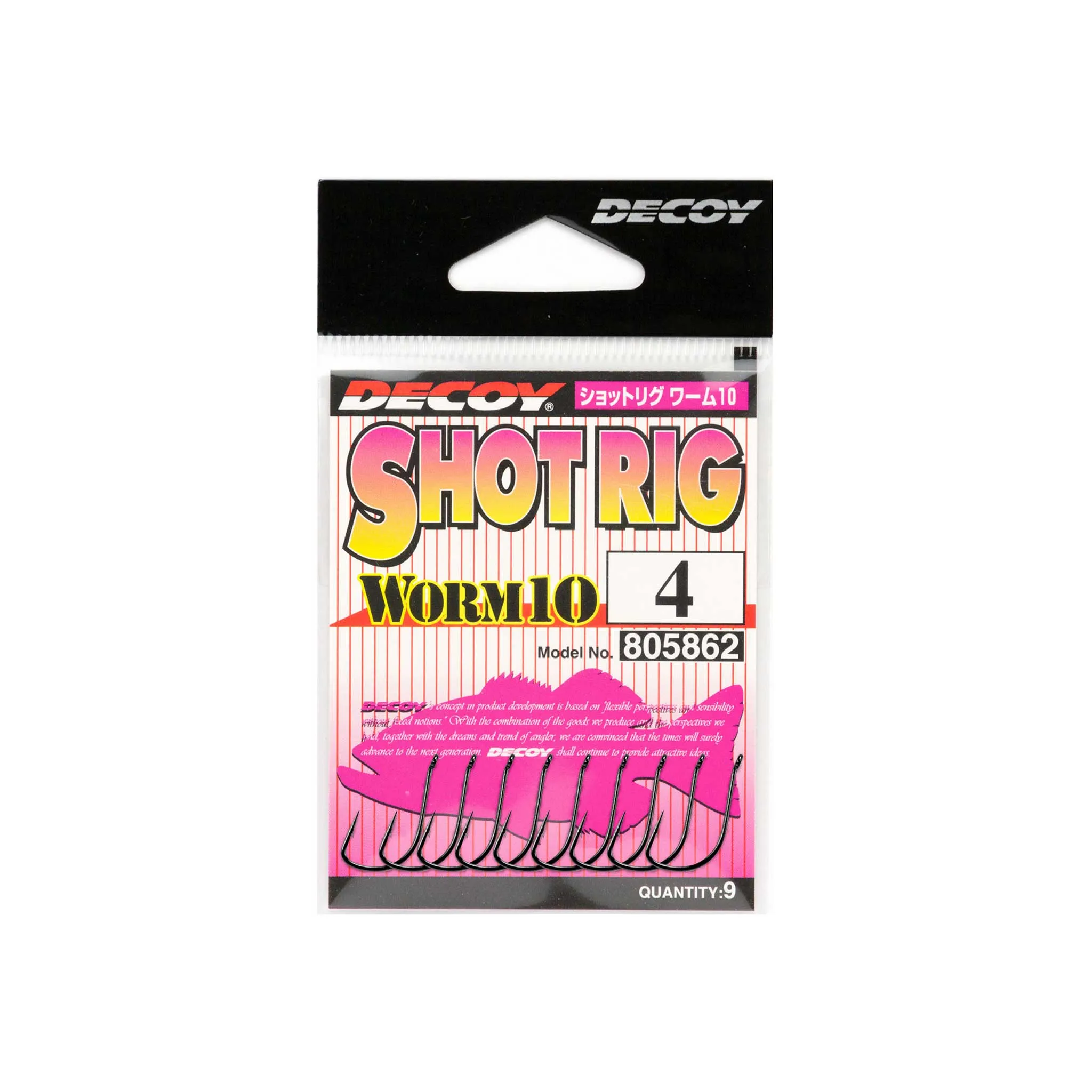 Decoy Worm10 Shot Rig 3