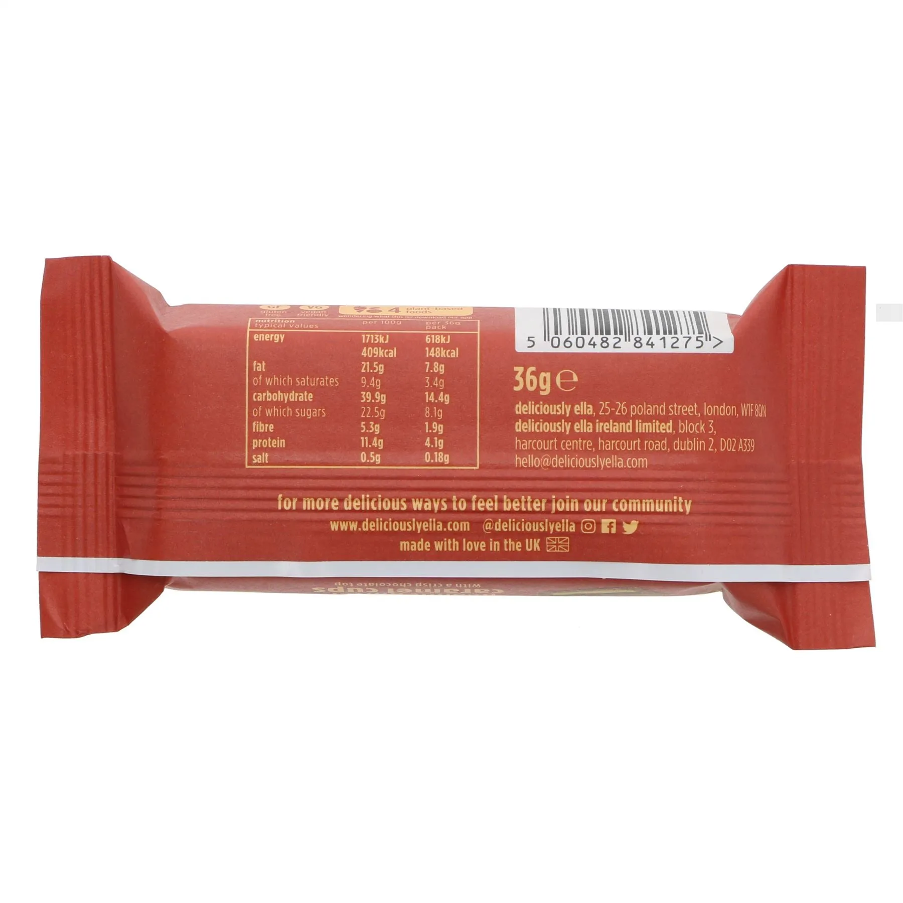 Deliciously Ella | Peanut Butter Cup | 36G