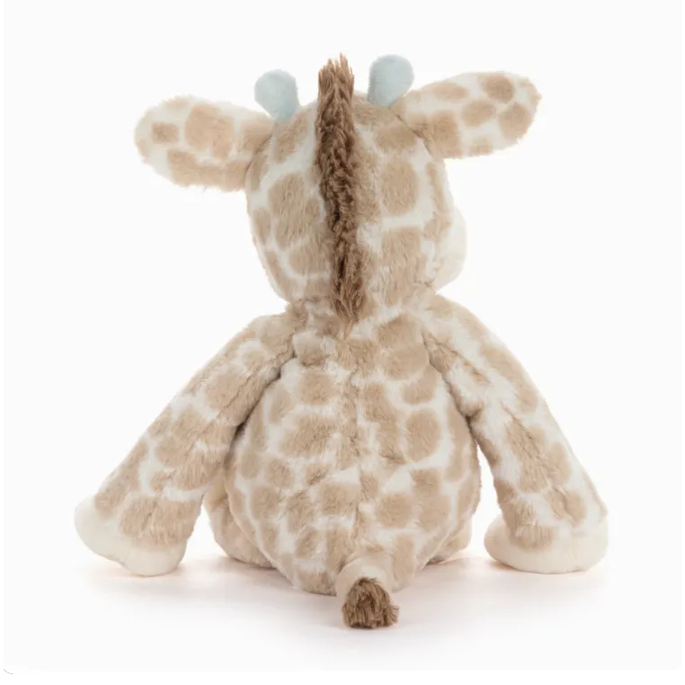 Demdaco Luxurious Giraffe Plush - Blue