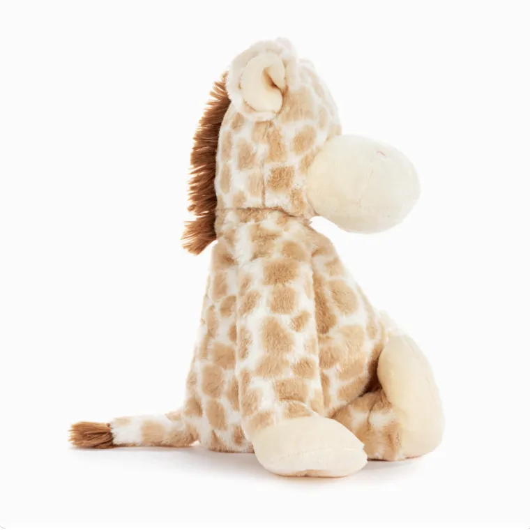 Demdaco Luxurious Giraffe Plush - Pink