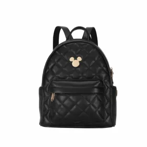 Disney Mickey Deluxe Backpack Black