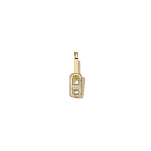 DNA Mini Pave Diamond Single Earring