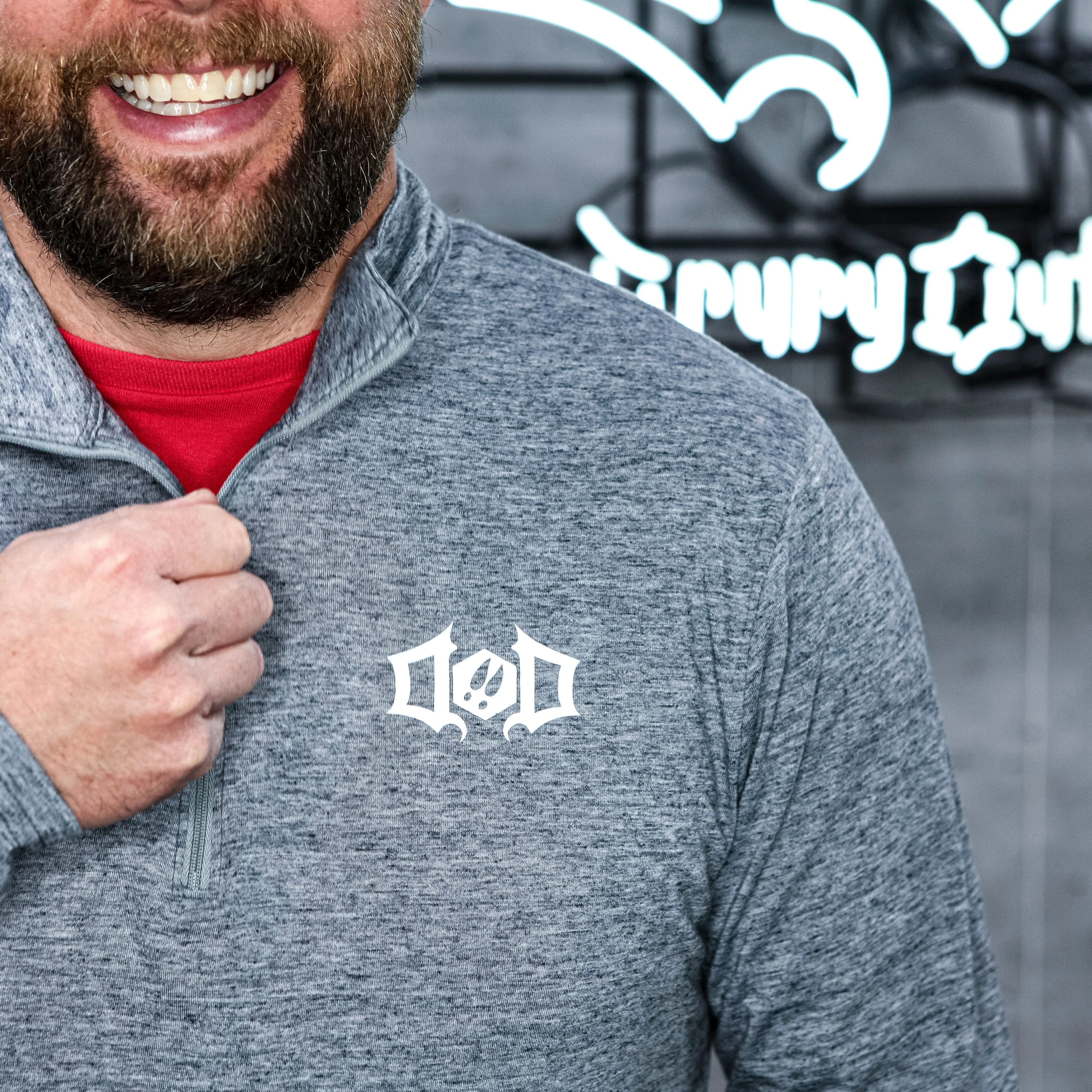 DOD QUARTER ZIP PULL OVER