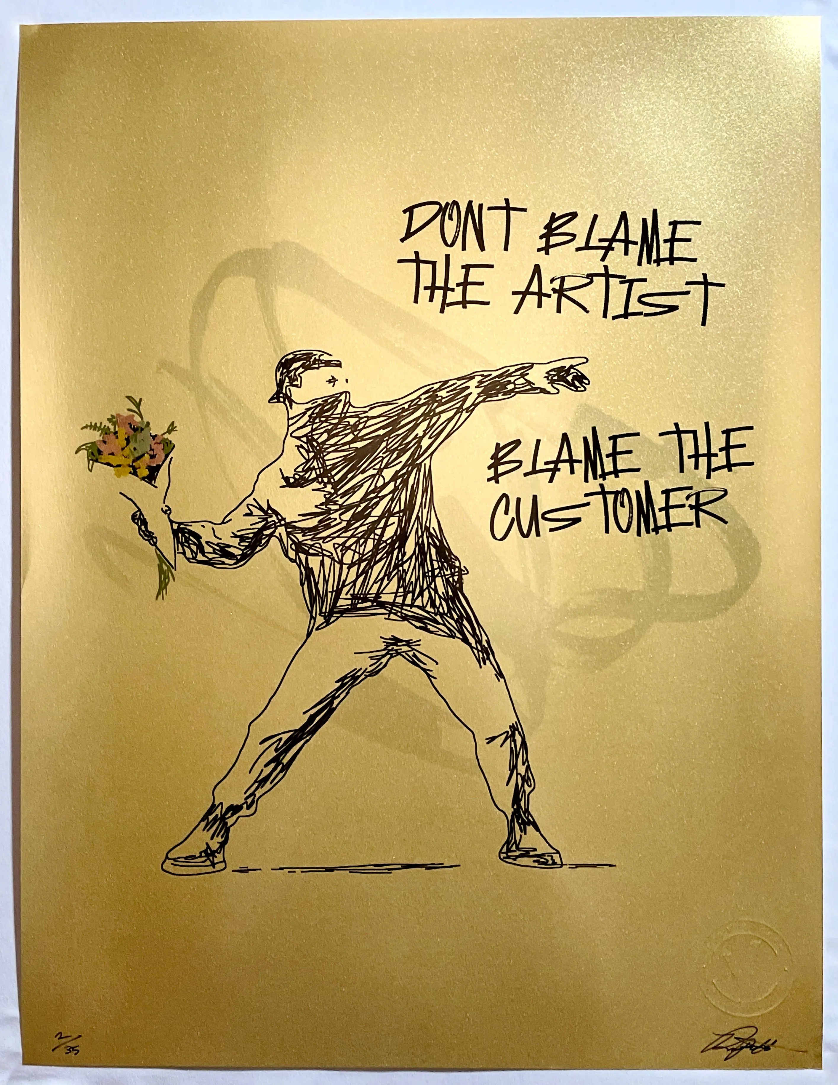 Don't Blame The Artist (Gold Variant)