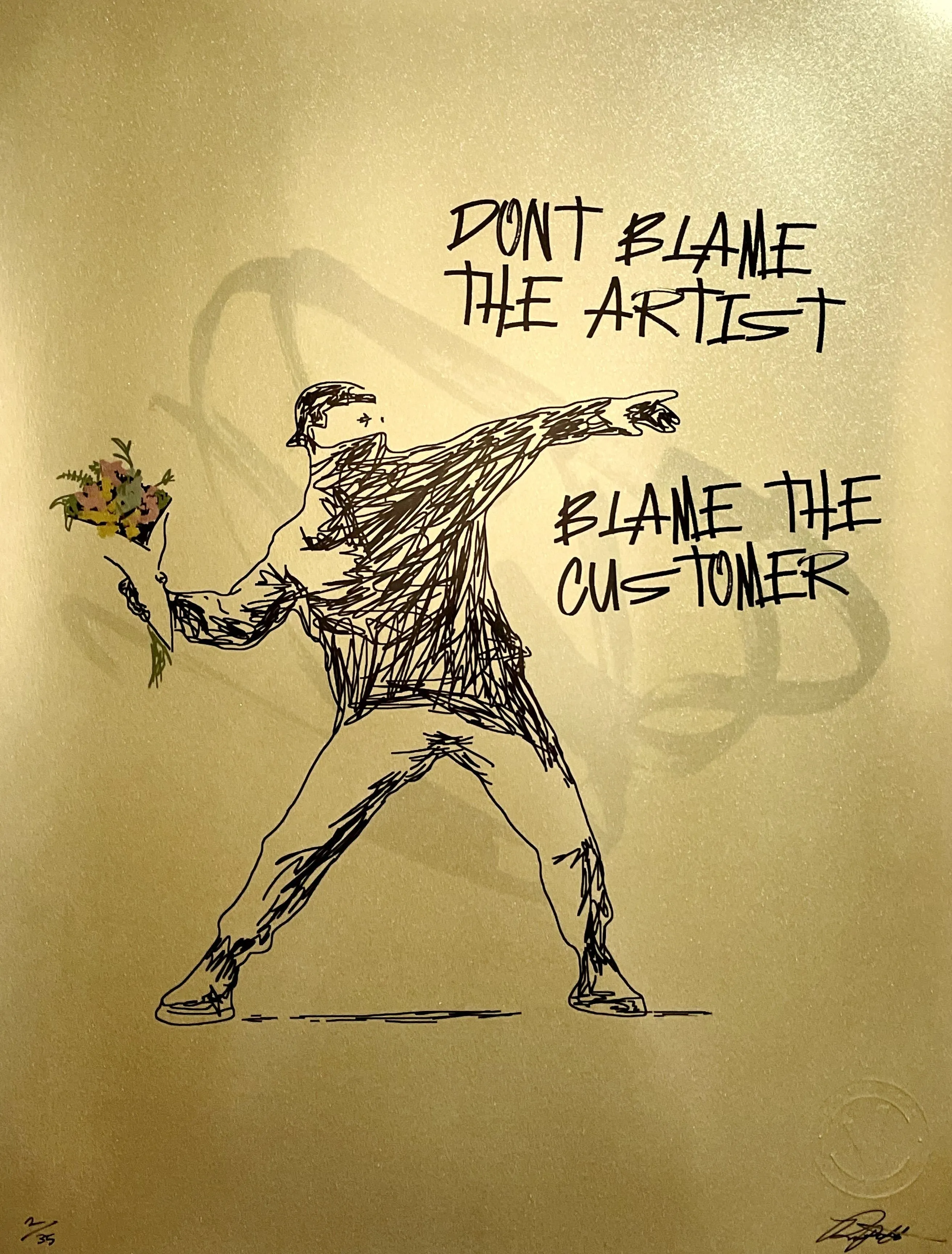 Don't Blame The Artist (Gold Variant)