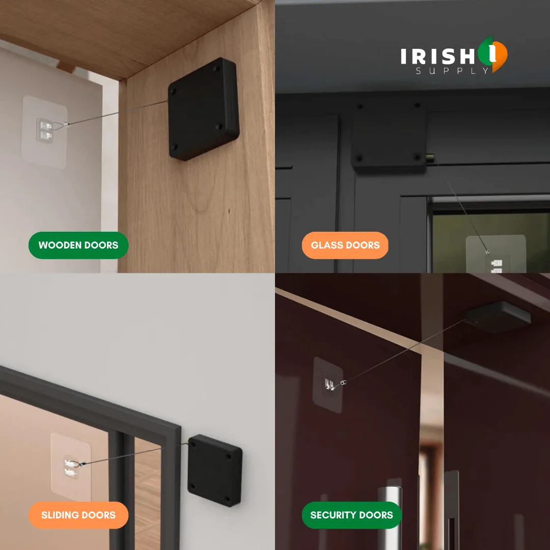 DOORSIE Punch-Free Door Closer