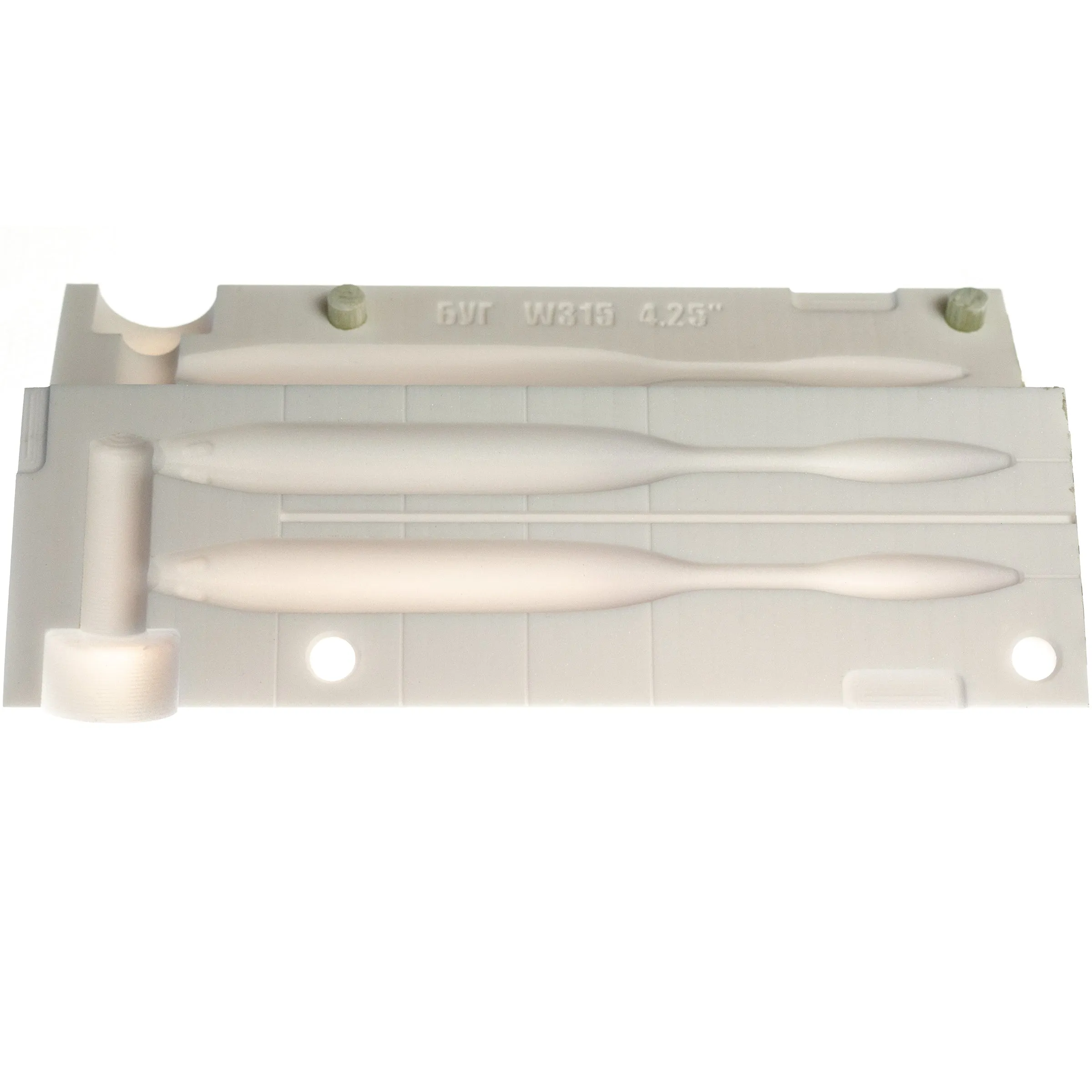 Dream Shot Worm Soft Plastic Bait Mold DIY Lure
