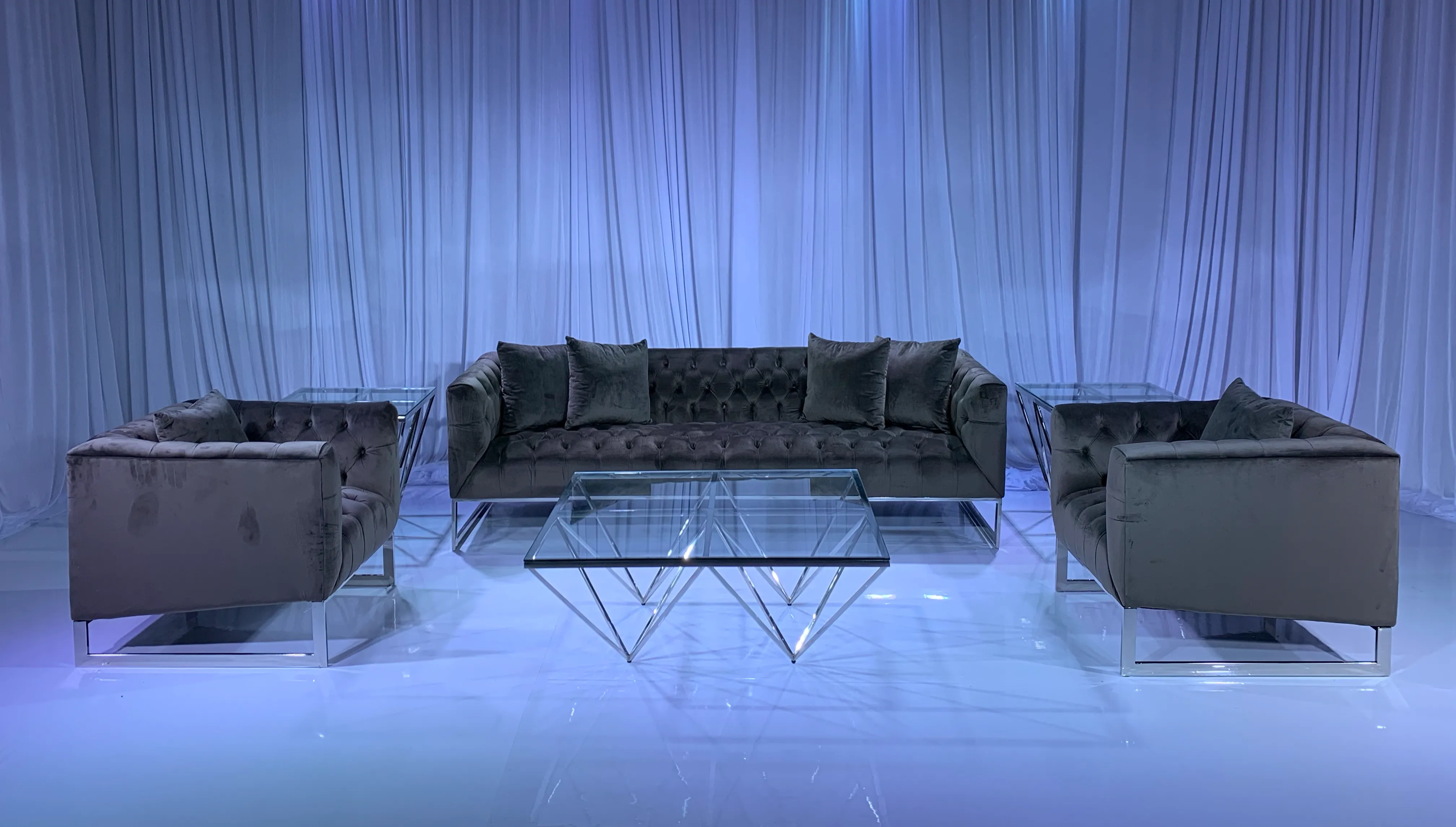 DUBLIN SOFA GROUPING 1 - GREY