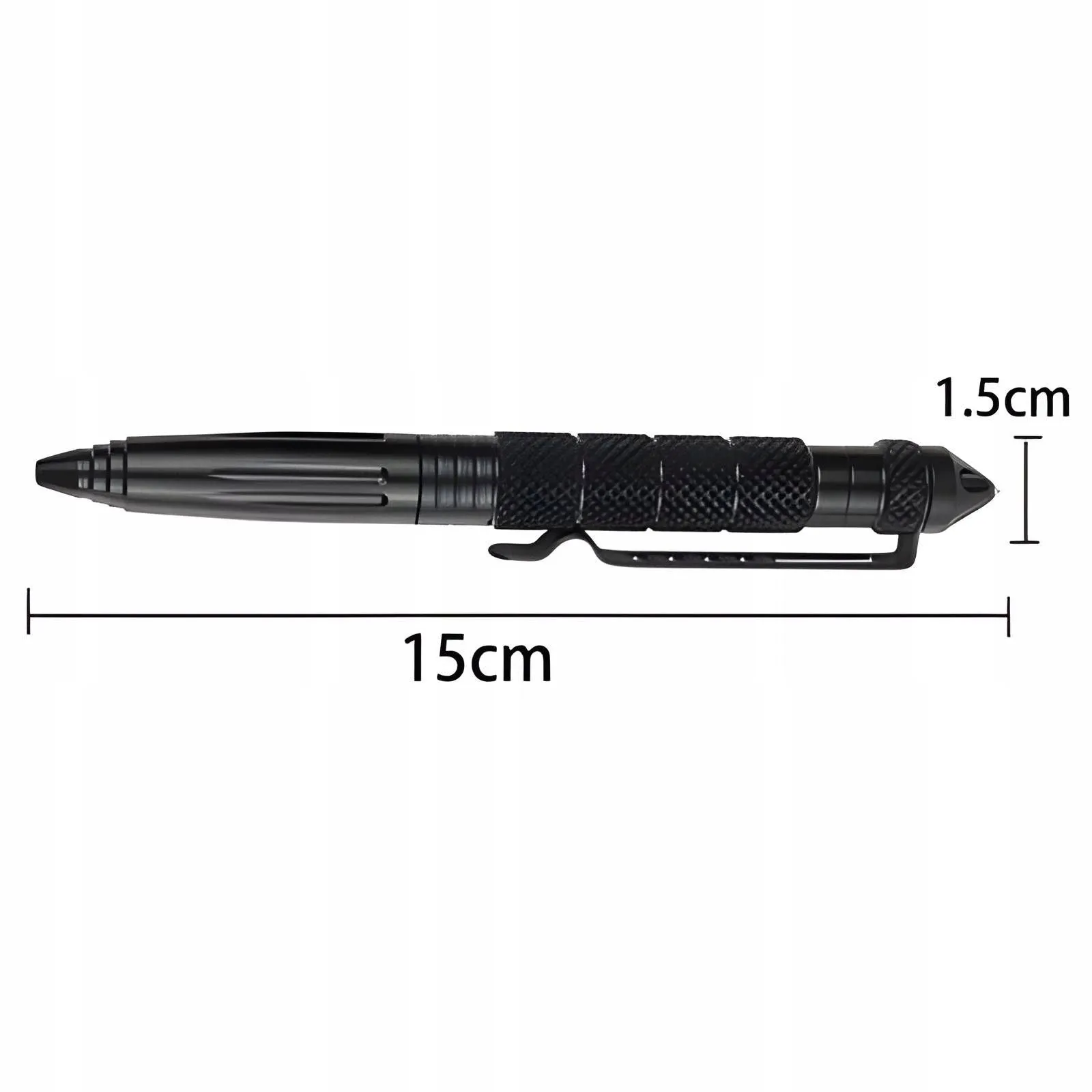 Długopis Taktyczny - GUARD Tactical Pen Kubotan - Srebrny