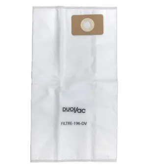 Duovac Filtre-196DV Central Vacuum Hepa Bags