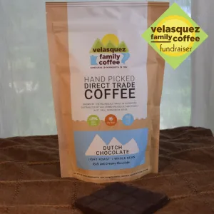 Dutch Chocolate Coffee - 8 oz bag - Fundraiser | Rich Creamy Chocolate