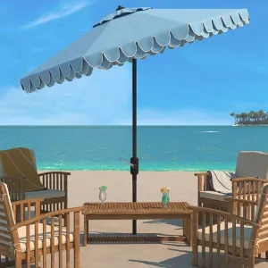 Elegant Valance 9ft Auto Tilt Umbrella Design: PAT8006U